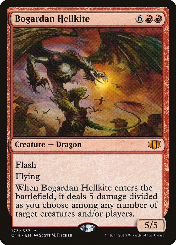 Image for Bogardan Hellkite (173) (Commander 2014) - Magic: The Gathering