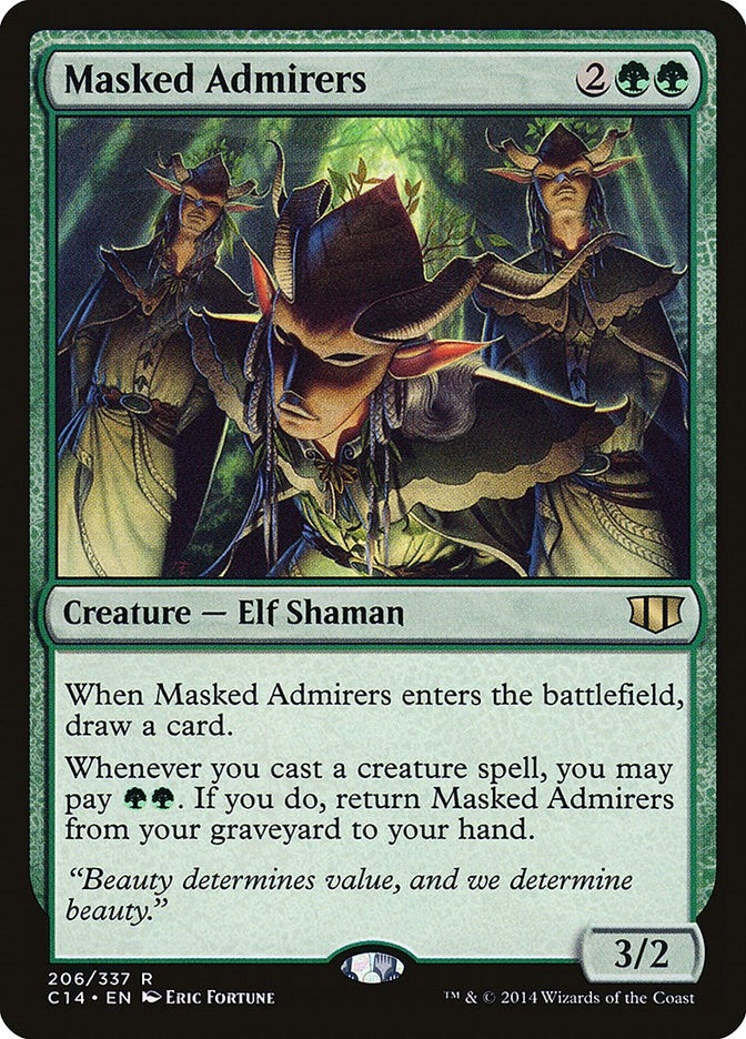 Image for Masked Admirers (206) (Commander 2014) - Magic: The Gathering