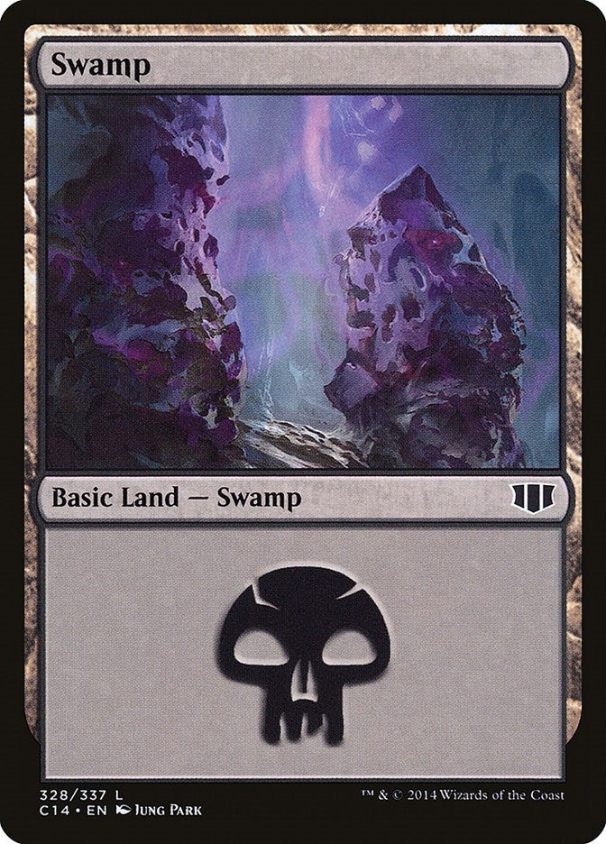 Image for Swamp (328) (328) (Commander 2014) - Magic: The Gathering