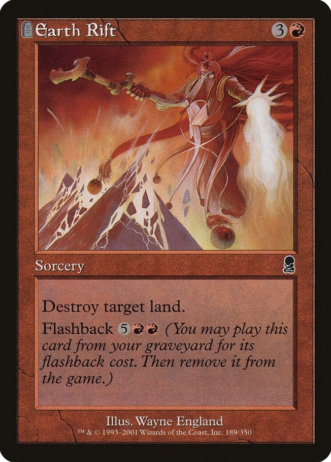Image for Earth Rift (189) (Odyssey) - Magic: The Gathering