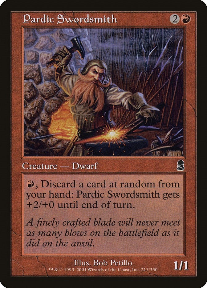 Image for Pardic Swordsmith (213) (Odyssey) - Magic: The Gathering