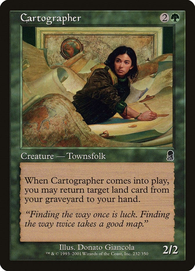 Image for Cartographer (232) (Odyssey) - Magic: The Gathering