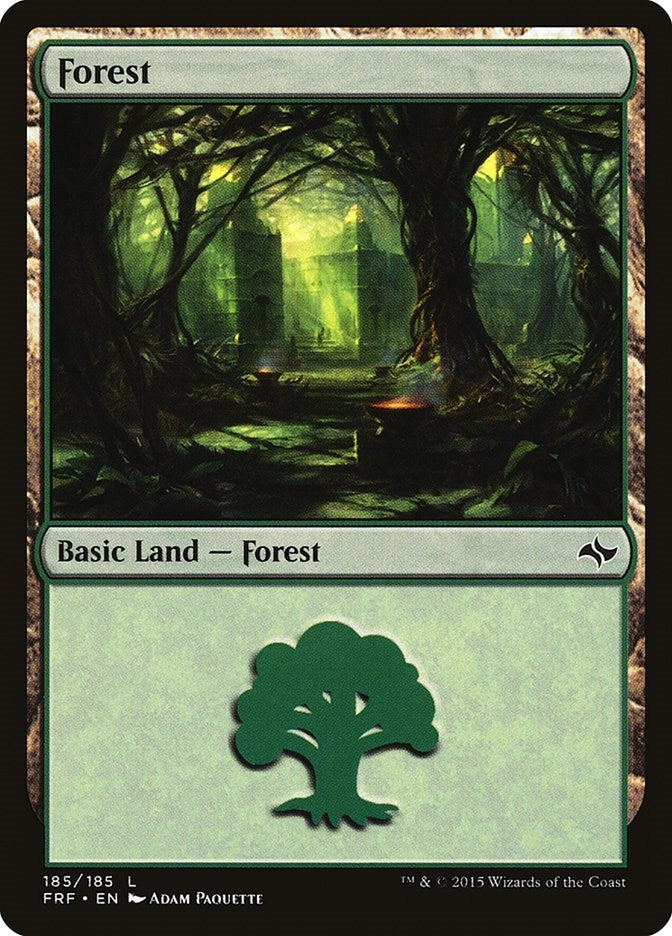 Image for Forest (185) (185) (Fate Reforged) - Magic: The Gathering