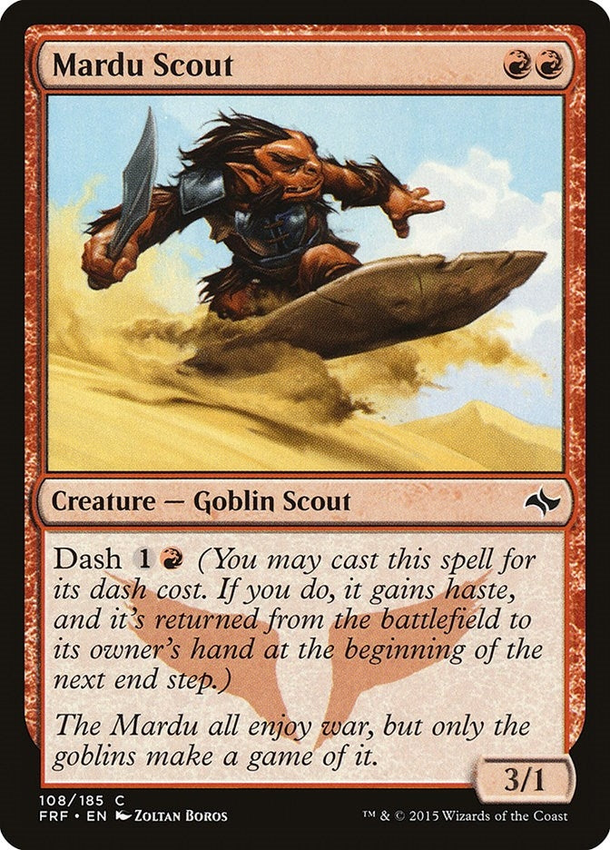 Image for Mardu Scout (108) (Fate Reforged) - Magic: The Gathering