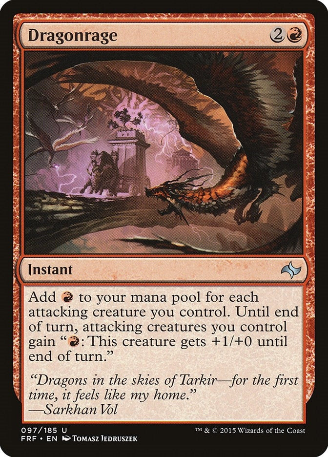 Image for Dragonrage (97) (Fate Reforged) - Magic: The Gathering