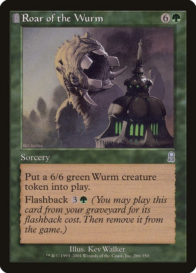 Image for Roar of the Wurm (266) (Odyssey) - Magic: The Gathering