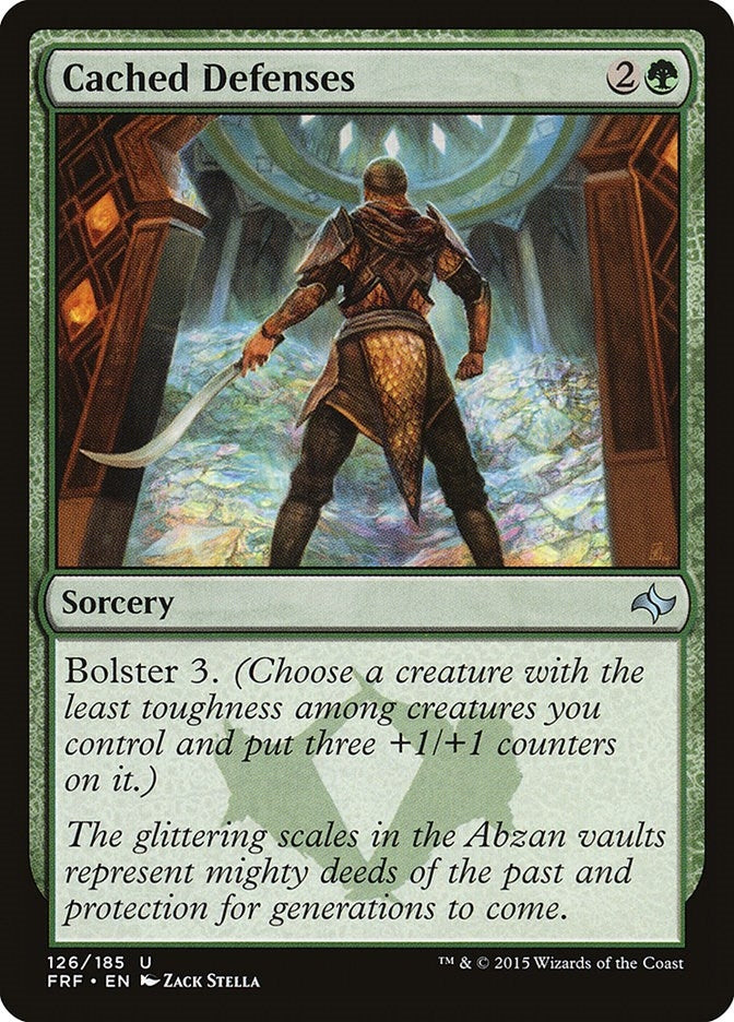 Image for Cached Defenses (126) (Fate Reforged) - Magic: The Gathering