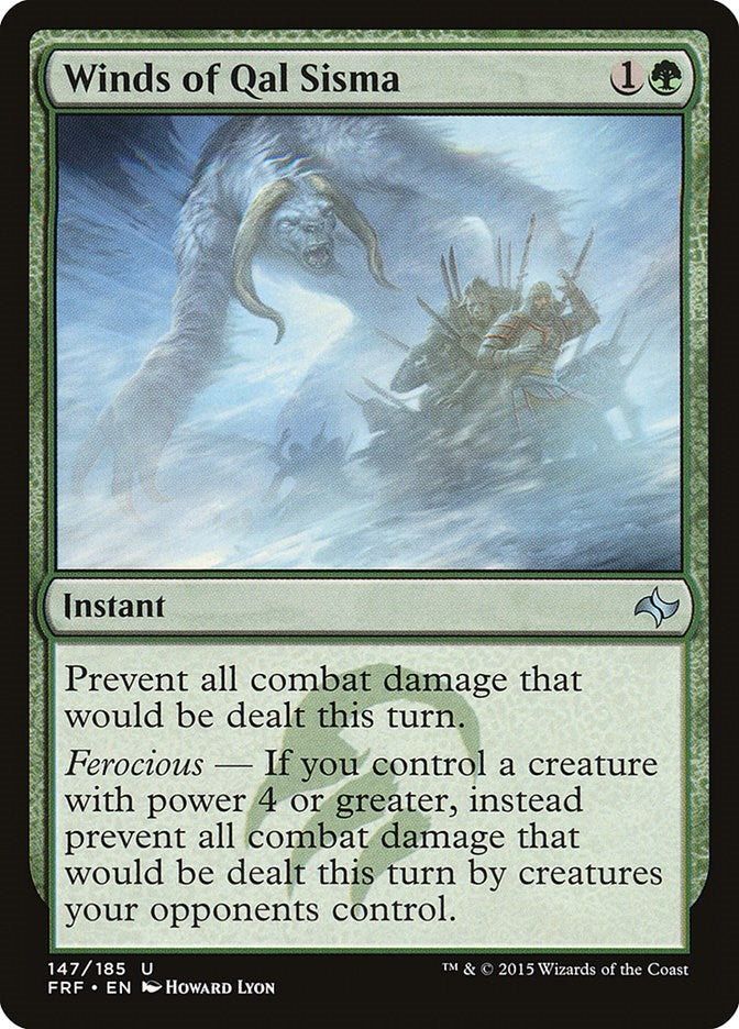 Image for Winds of Qal Sisma (147) (Fate Reforged) - Magic: The Gathering