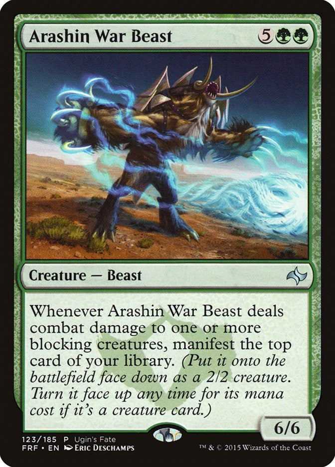 Image for Arashin War Beast (123) (Ugin's Fate Promos) - Magic: The Gathering