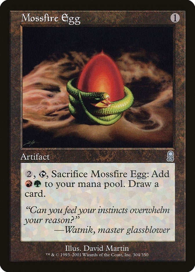 Image for Mossfire Egg (304) (Odyssey) - Magic: The Gathering