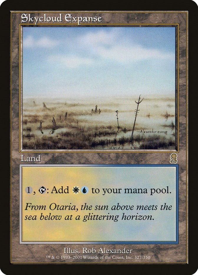 Image for Skycloud Expanse (327) (Odyssey) - Magic: The Gathering