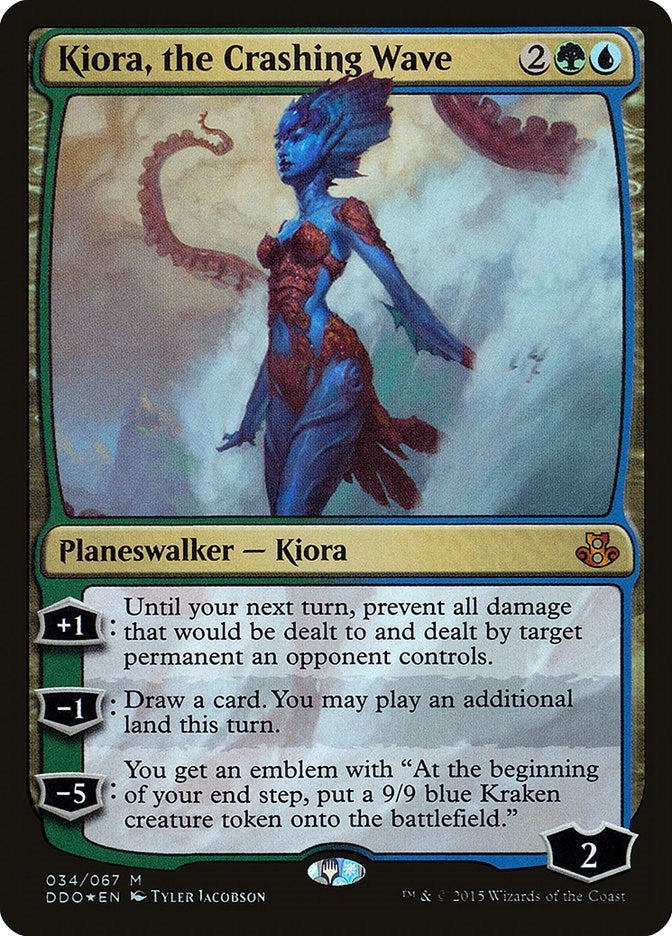Image for Kiora, the Crashing Wave (34) (Duel Decks: Elspeth vs. Kiora) - Magic: The Gathering