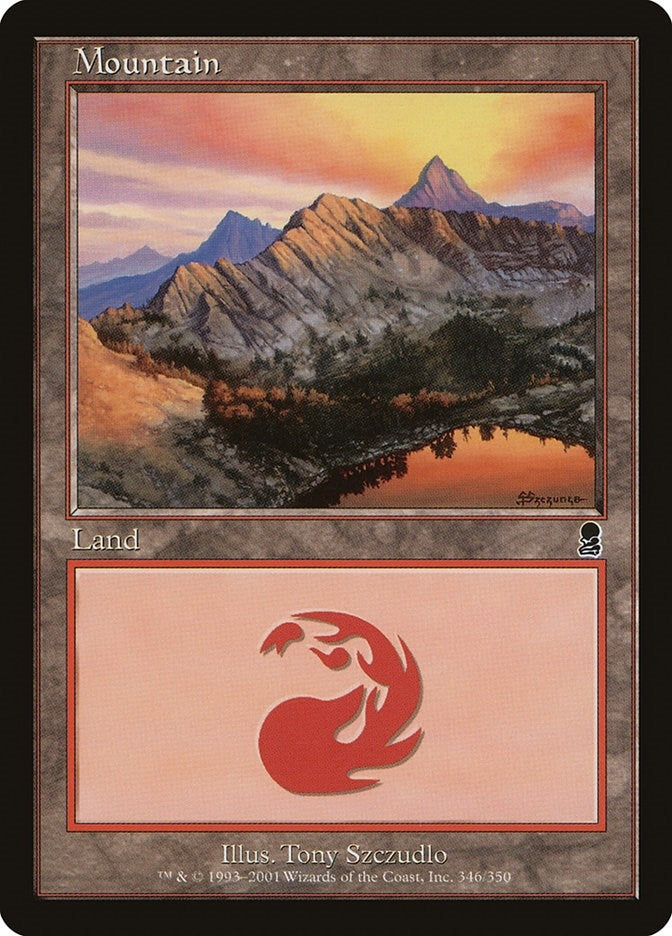 Image for Mountain (346) (346) (Odyssey) - Magic: The Gathering