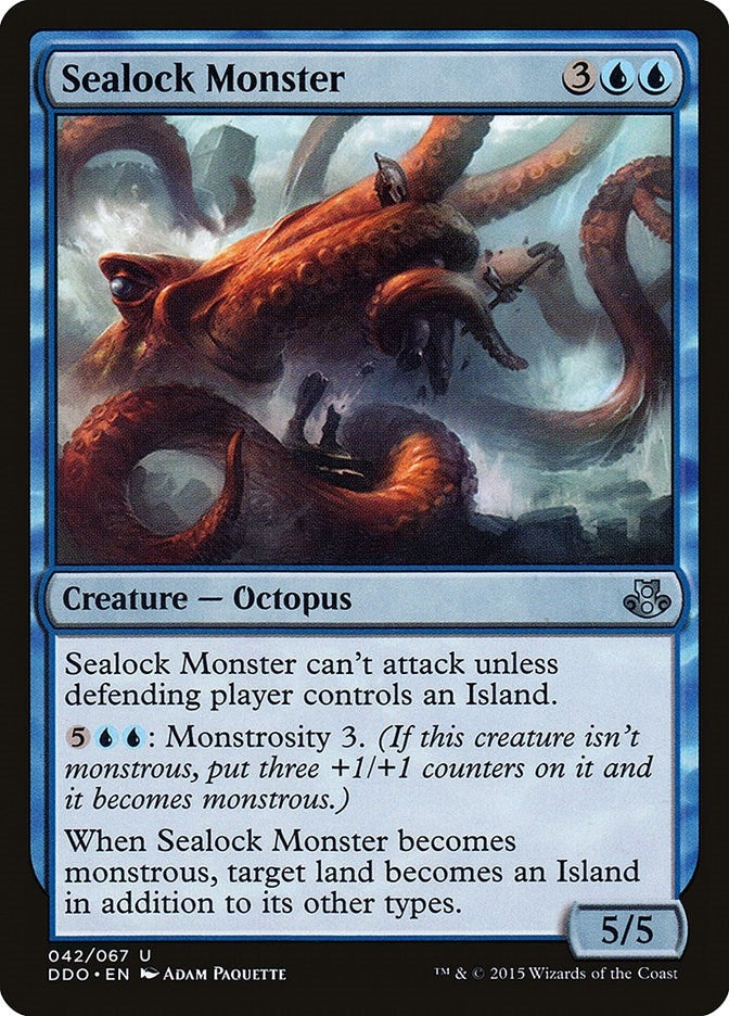 Image for Sealock Monster (42) (Duel Decks: Elspeth vs. Kiora) - Magic: The Gathering