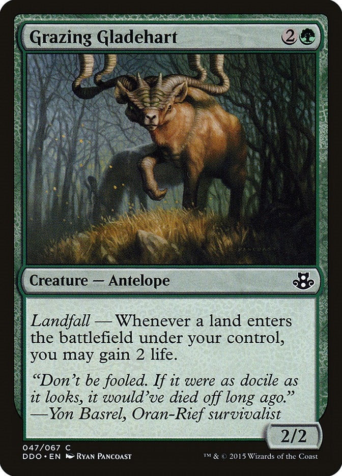 Image for Grazing Gladehart (47) (Duel Decks: Elspeth vs. Kiora) - Magic: The Gathering