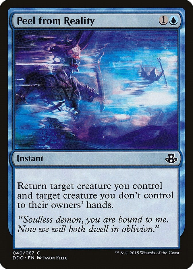 Image for Peel from Reality (40) (Duel Decks: Elspeth vs. Kiora) - Magic: The Gathering
