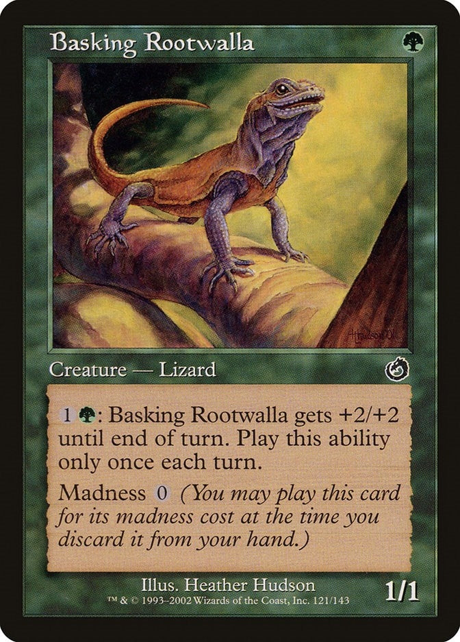 Image for Basking Rootwalla (121) (Torment) - Magic: The Gathering