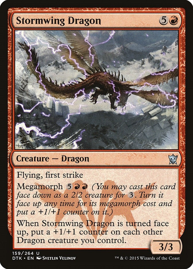 Image for Stormwing Dragon (159) (Dragons of Tarkir) - Magic: The Gathering