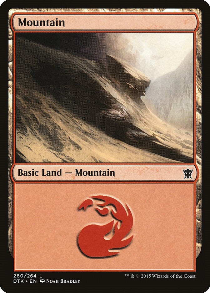 Image for Mountain (260) (260) (Dragons of Tarkir) - Magic: The Gathering