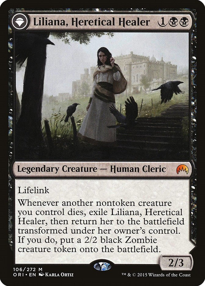 Image for Liliana, Heretical Healer (106) (Magic Origins) - Magic: The Gathering