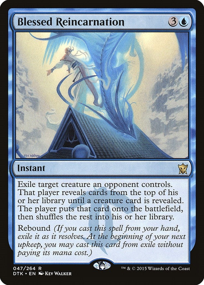 Image for Blessed Reincarnation (47) (Dragons of Tarkir) - Magic: The Gathering