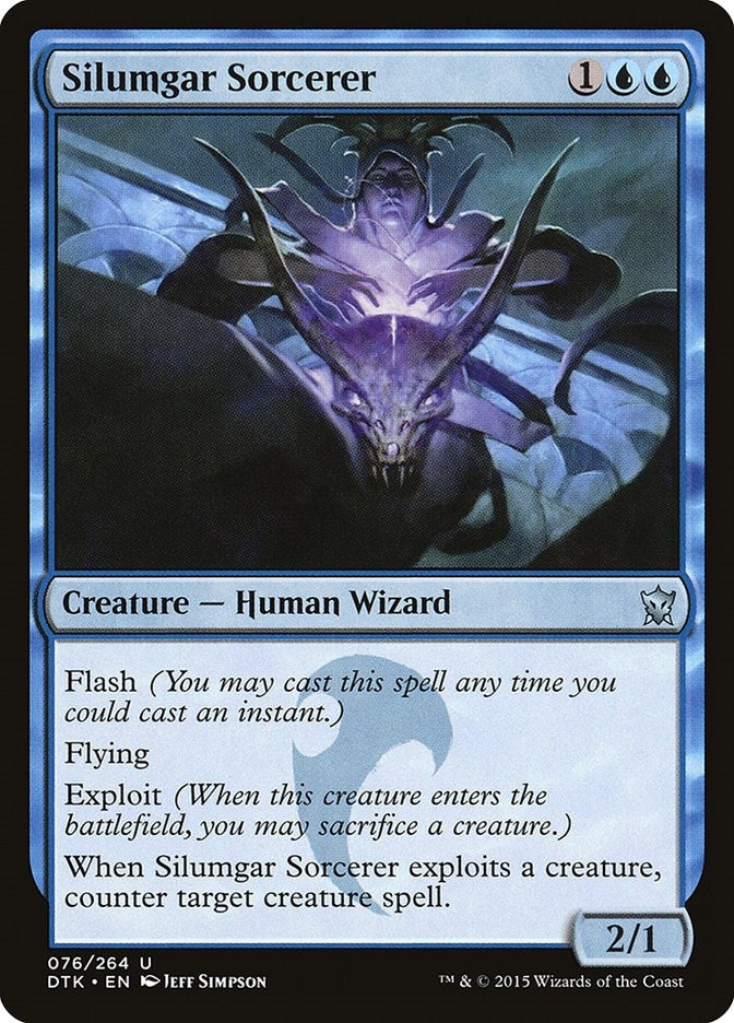 Image for Silumgar Sorcerer (76) (Dragons of Tarkir) - Magic: The Gathering