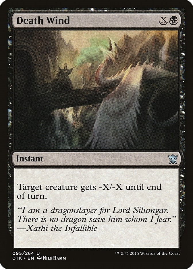 Image for Death Wind (95) (Dragons of Tarkir) - Magic: The Gathering