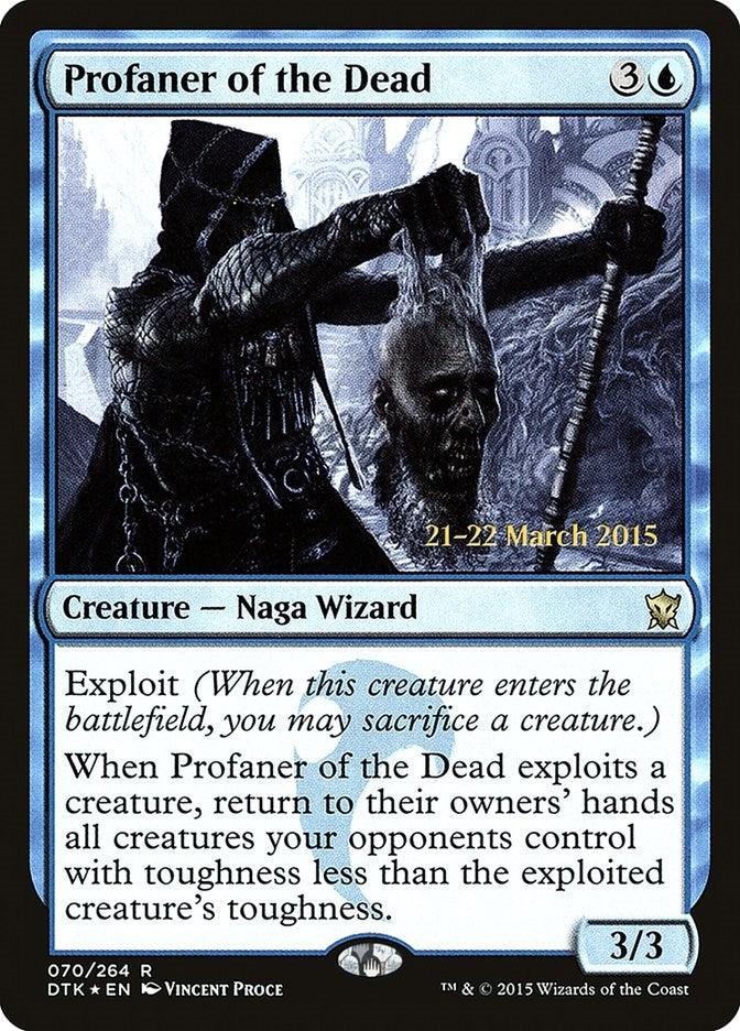 Image for Profaner of the Dead (70) (Prerelease Cards) - Magic: The Gathering