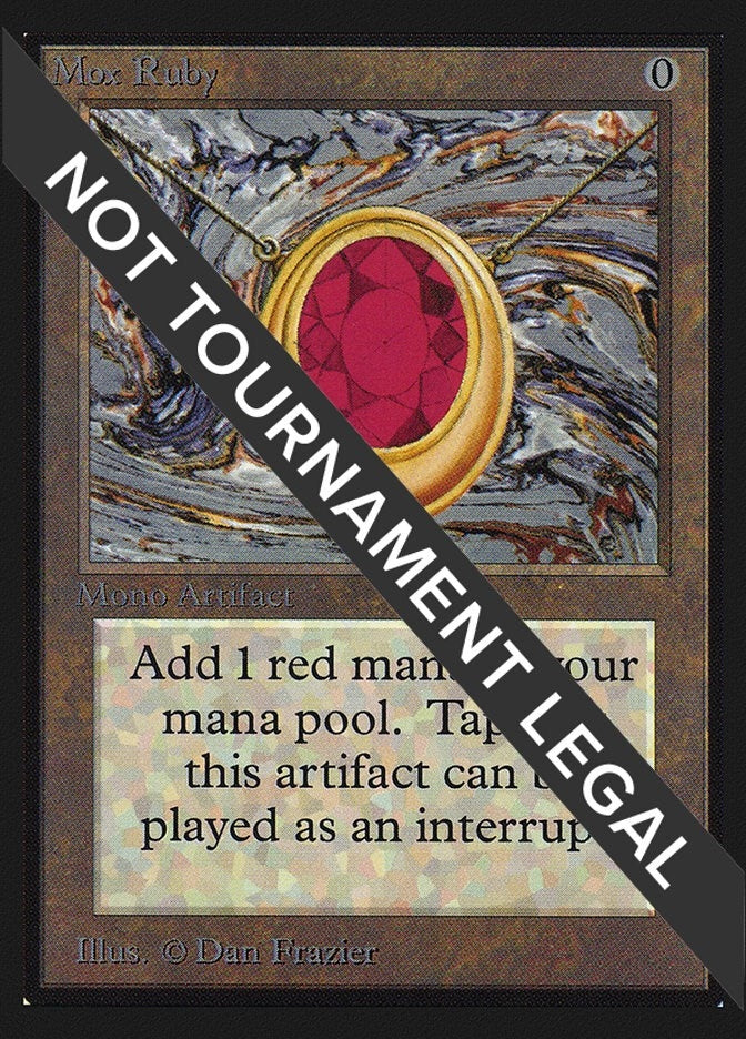 Image for Mox Ruby (CE) (Collector's Edition) - Magic: The Gathering