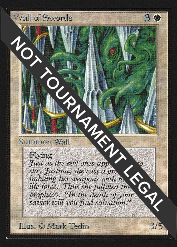 Image for Wall of Swords (CE) (Collector's Edition) - Magic: The Gathering