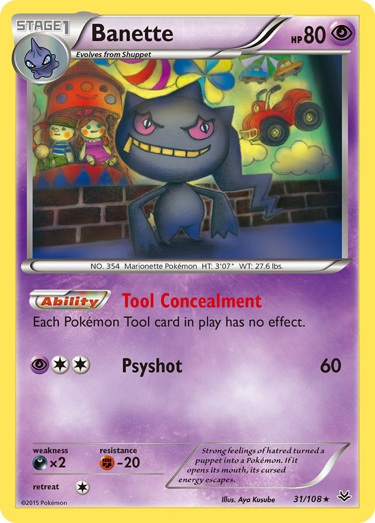 Image for Banette (31) (31/108) (XY - Roaring Skies) - Pokemon