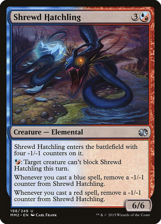 Image for Shrewd Hatchling (198) (Modern Masters 2015) - Magic: The Gathering
