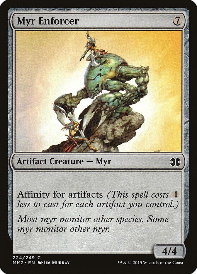 Image for Myr Enforcer (224) (Modern Masters 2015) - Magic: The Gathering