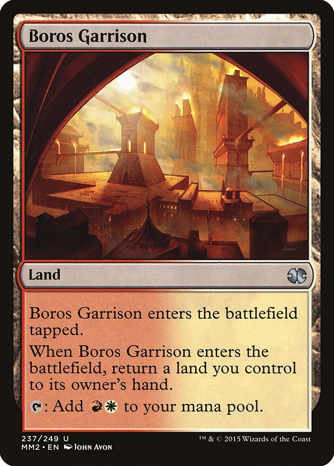 Image for Boros Garrison (237) (Modern Masters 2015) - Magic: The Gathering