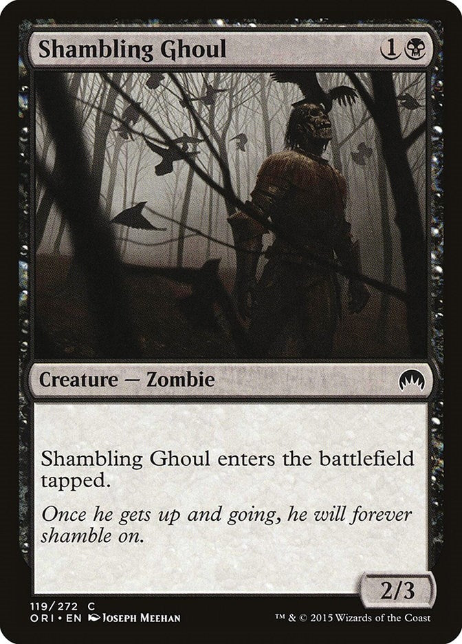 Image for Shambling Ghoul (119) (Magic Origins) - Magic: The Gathering