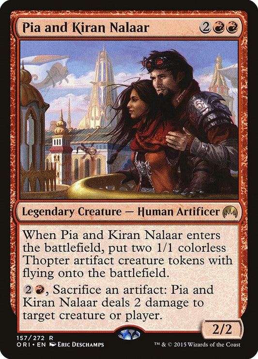 Image for Pia and Kiran Nalaar (157) (Magic Origins) - Magic: The Gathering