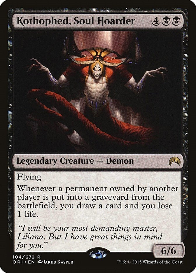 Image for Kothophed, Soul Hoarder (104) (Magic Origins) - Magic: The Gathering
