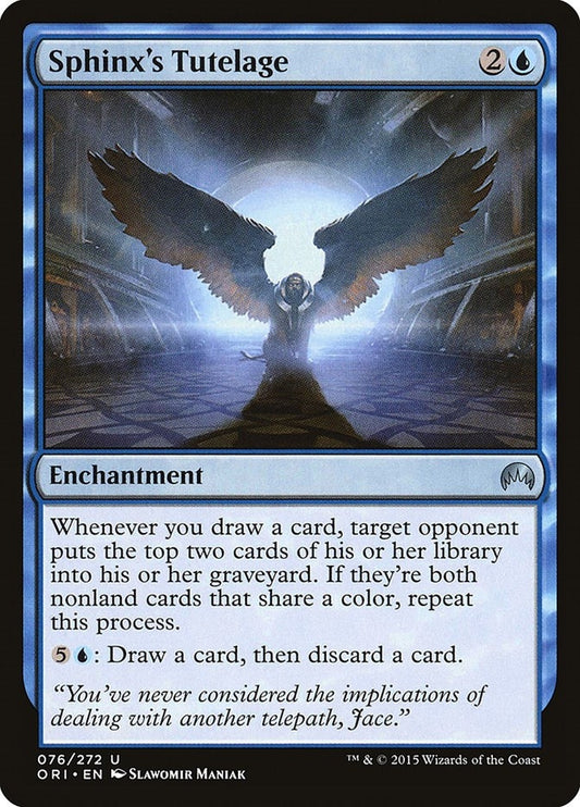 Image for Sphinx's Tutelage (76) (Magic Origins) - Magic: The Gathering