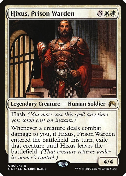 Image for Hixus, Prison Warden (19) (Magic Origins) - Magic: The Gathering