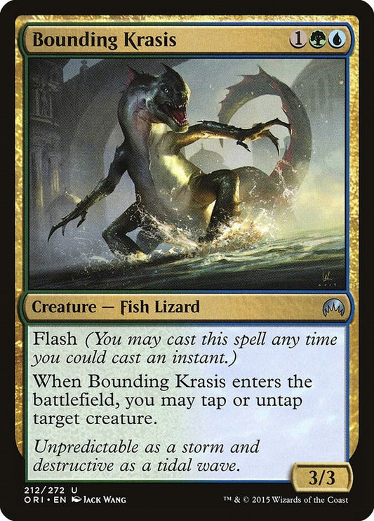 Image for Bounding Krasis (212) (Magic Origins) - Magic: The Gathering