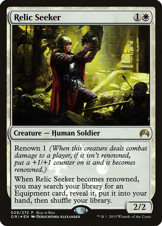 Image for Relic Seeker (29) (Buy-A-Box Promos) - Magic: The Gathering