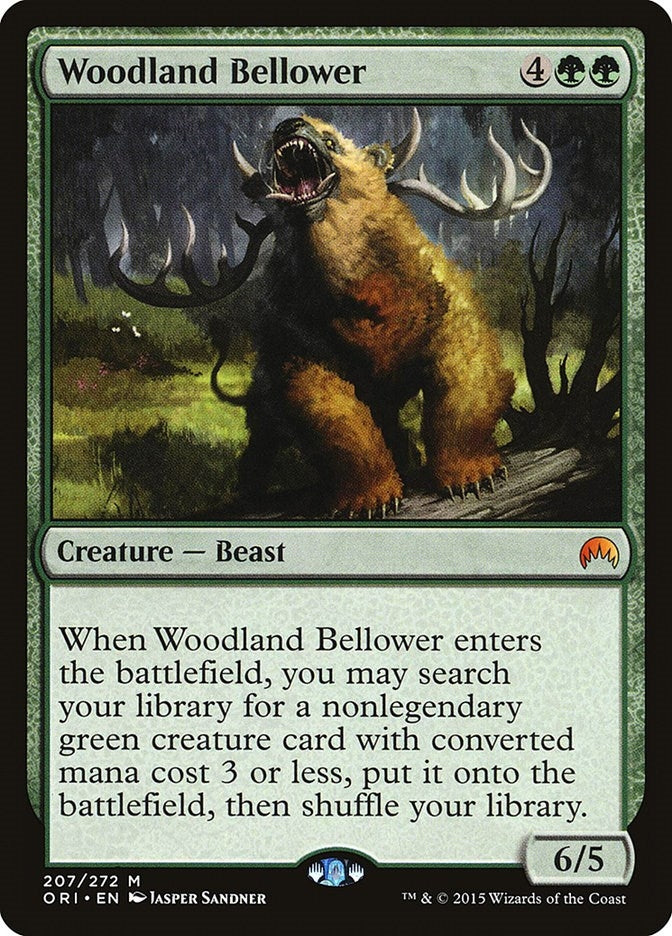 Image for Woodland Bellower (207) (Magic Origins) - Magic: The Gathering