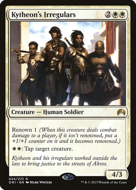 Image for Kytheon's Irregulars (24) (Magic Origins) - Magic: The Gathering