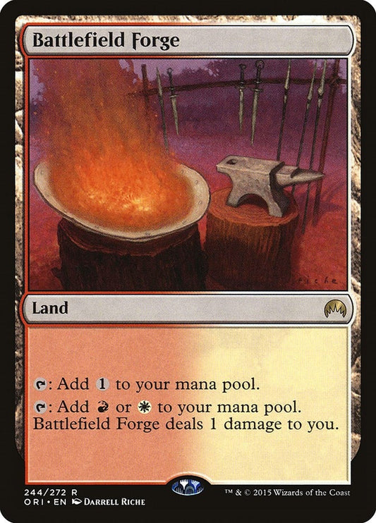 Image for Battlefield Forge (244) (Magic Origins) - Magic: The Gathering