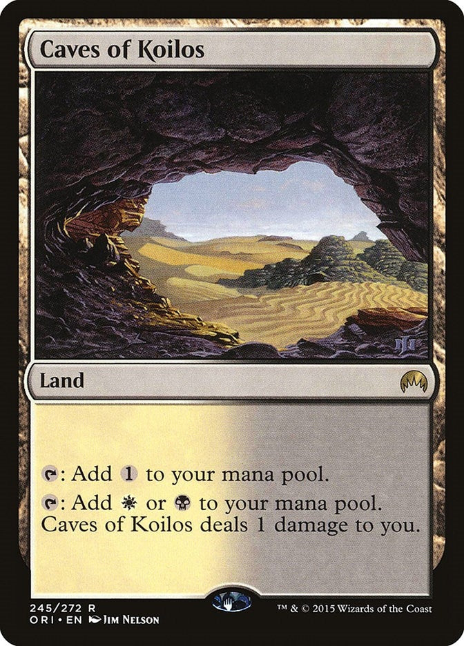 Image for Caves of Koilos (245) (Magic Origins) - Magic: The Gathering
