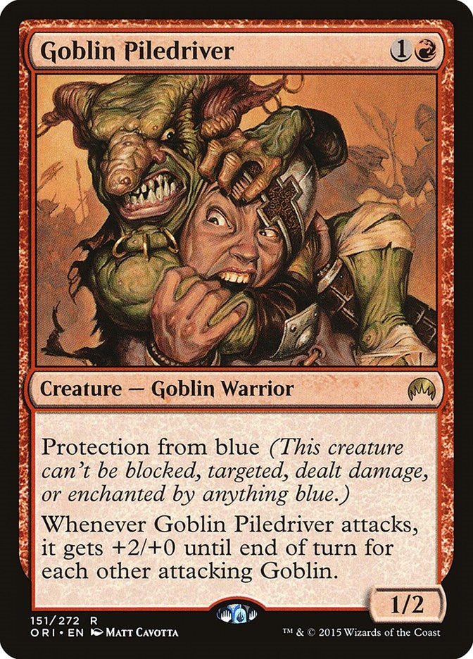 Image for Goblin Piledriver (151) (Magic Origins) - Magic: The Gathering