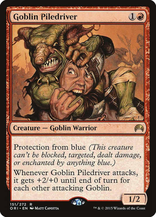Image for Goblin Piledriver (151) (Magic Origins) - Magic: The Gathering