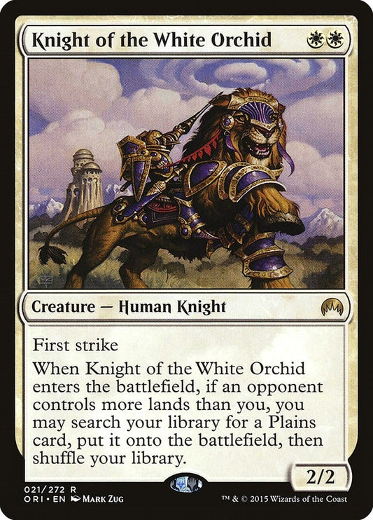 Image for Knight of the White Orchid (21) (Magic Origins) - Magic: The Gathering