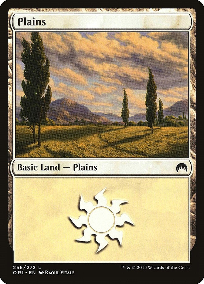 Image for Plains (256) (256) (Magic Origins) - Magic: The Gathering