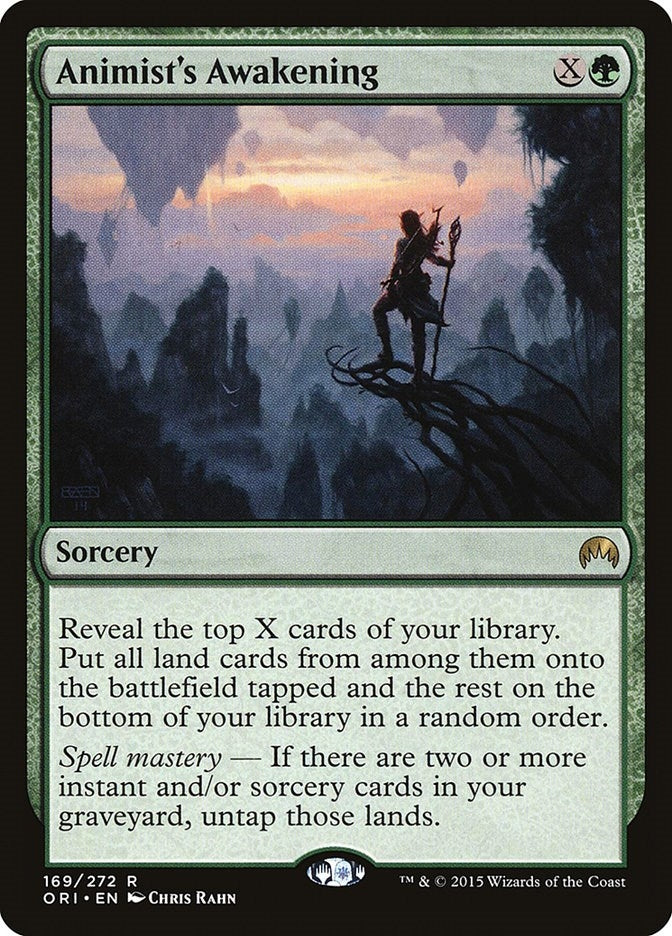 Image for Animist's Awakening (169) (Magic Origins) - Magic: The Gathering